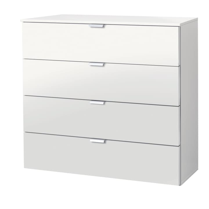 ORSON Cassettone ORSON Cassettone 404480800000 Dimensioni L: 80.0 cm x P: 42.0 cm x A: 80.0 cm Colore Vetro bianco satinato N. figura 1