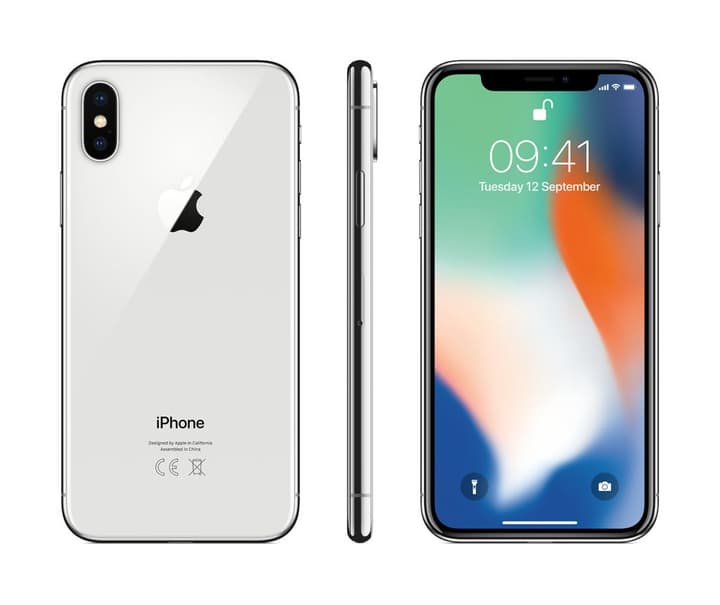Apple iPhone X 64GB Silver iPhone X 64GB Silver Apple 794625300000 Photo no. 1