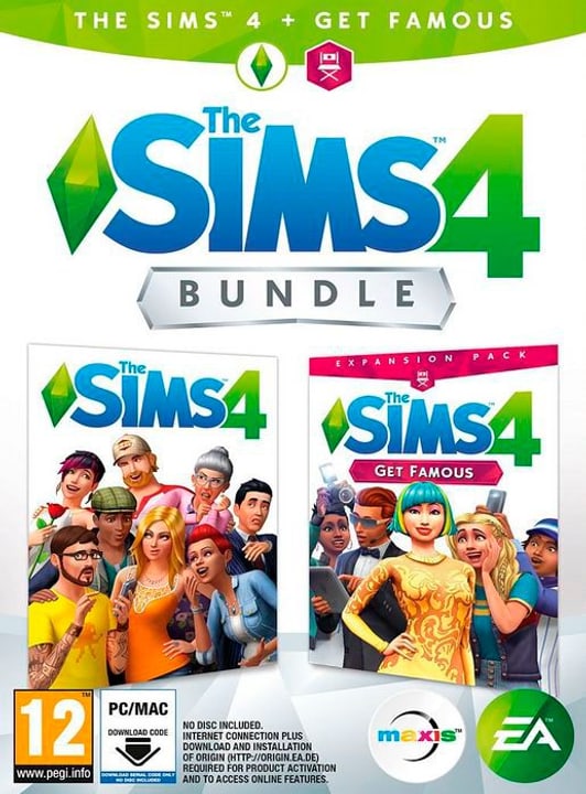 PC - The Sims 4 Get Famous Bundle Box PC - The Sims 4 Get Famous Bundle Box 785300139896 Bild Nr. 1