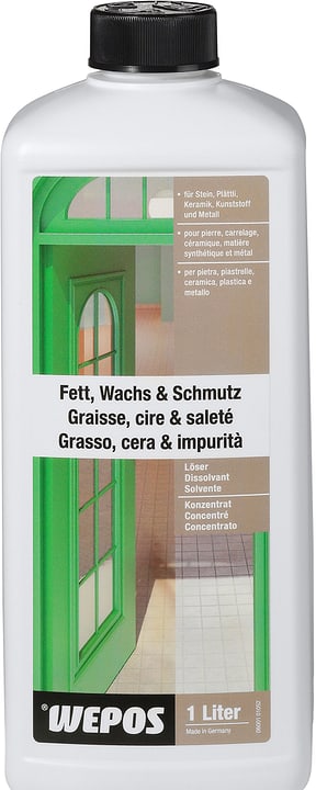 Image of Wepos Fett-, Wachs- & Schmutzlöser Konzentrat Steinreiniger + Fliesenreiniger bei Do it + Garden von Migros