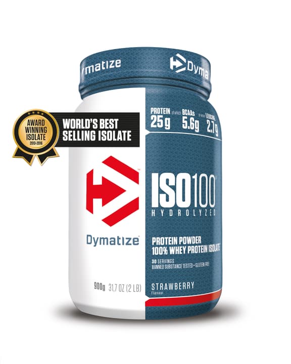 Dymatize ISO100 HYDROLYZED Nahrungsergänzung ISO100 HYDROLYZED Nahrungsergänzung Dymatize 463012100600 Geschmack Berry Bild-Nr. 1