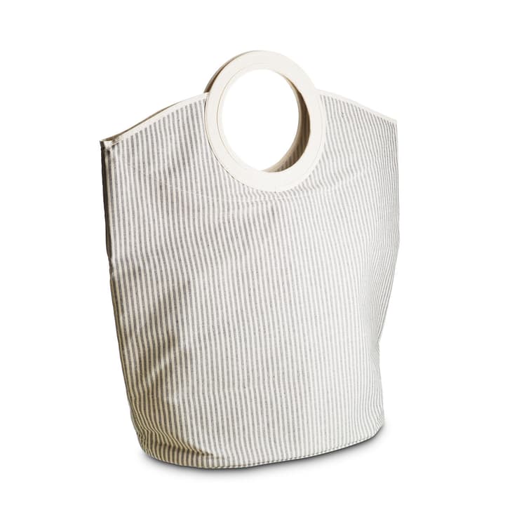 CANESTRO Panier à linge CANESTRO Panier à linge 374082000000 Dimensions L: 50.0 cm x P: 30.5 cm x H: 75.0 cm Couleur Blanc rayé Photo no. 1
