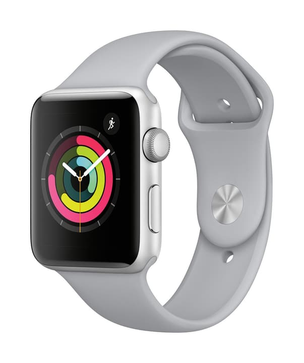 Apple Watch Series 3 GPS 42mm silver/Fog Watch Series 3 GPS 42mm silver/Fog Apple 785300129988 Bild Nr. 1
