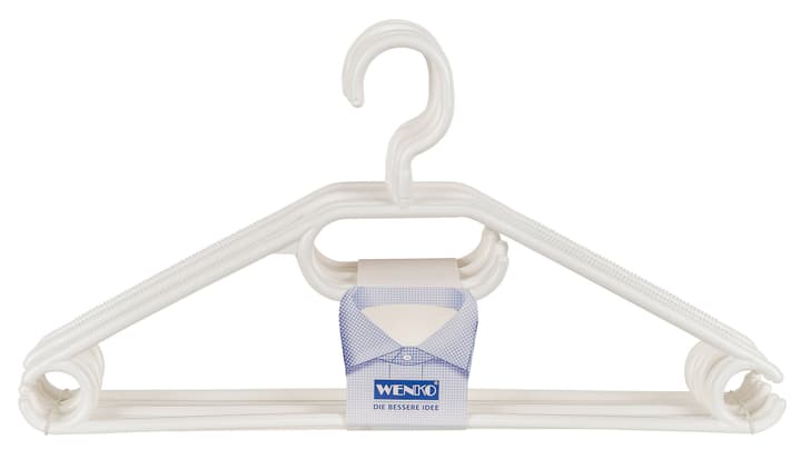 Image of WENKO Kleiderbügel 10 Stk. weiss bei Do it + Garden von Migros