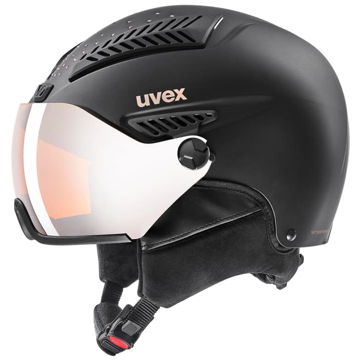 Image of Uvex hlmt 600 visor Skihelm schwarz