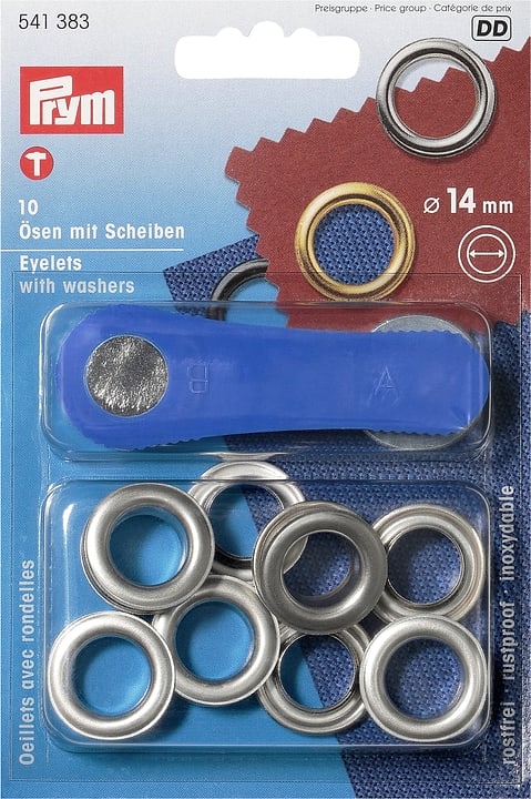 Image of Prym Ösen mit Scheiben Ø 14 mm & Nieten bei Do it + Garden von Migros