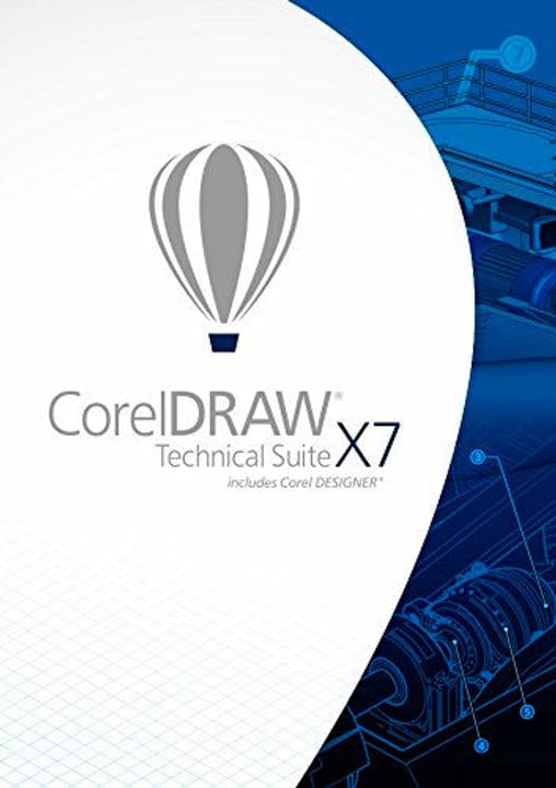 Corel CorelDRAW Technical Suite X7 PC Digitale (ESD) CorelDRAW Technical Suite X7 PC Digitale (ESD) Corel 785300133453 N. figura 1