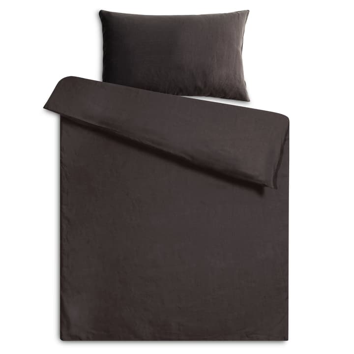 LINEN Federa per piumino lino LINEN Federa per piumino lino 376006865705 Colore Nero/marrone Dimensioni L: 210.0 cm x L: 200.0 cm N. figura 1