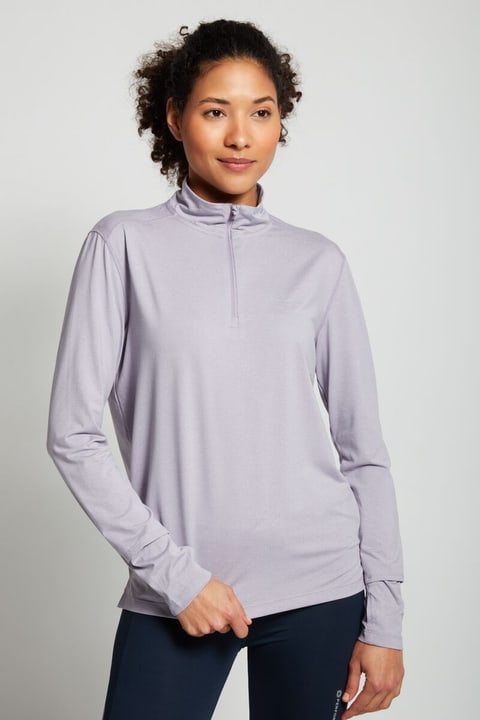 Image of Perform W Pullover 1/2 Zip Laufpullover lila