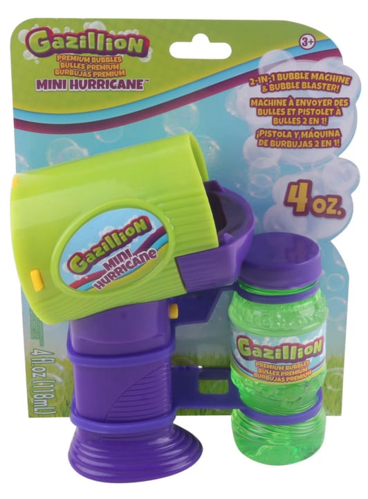 Gazillon 2 in 1 Bubble Machine Blaster Gazillon 2 in 1 Bubble Machine Blaster 743358100000 Photo no. 1