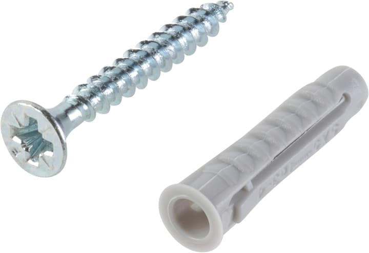 fischer Nylondübel SX 5 inkl. Schrauben Nylondübel SX 5 inkl. Schrauben fischer 605415400000 Bild Nr. 1