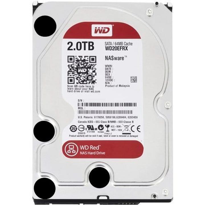 Western Digital Red 2TB NAS SATA HDD NAS Red 2TB NAS SATA HDD NAS Western Digital 785300124385 Bild Nr. 1