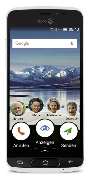 Doro DORO 8040 16GB weiss Smartphone DORO 8040 16GB weiss Smartphone Doro 785300133172 Bild Nr. 1