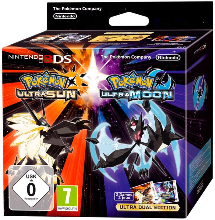 3DS - Pokémon Ultrasonne & Ultramond - Ultra Dual Edition Box 3DS - Pokémon Ultrasonne & Ultramond - Ultra Dual Edition Box 785300129027 Photo no. 1
