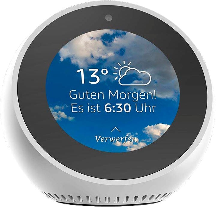 Amazon Echo Spot - Weiss Smart Lautsprecher Echo Spot - Weiss Smart Lautsprecher Amazon 785300143221 Bild Nr. 1