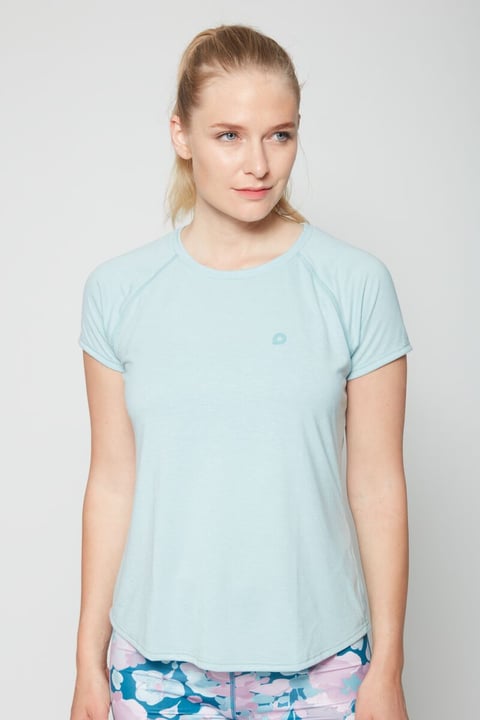 Image of Perform W Raglan Shirt SS Yogashirt eisblau bei Migros SportXX