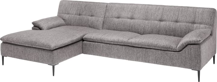 NORDMANN Ecksofa NORDMANN Ecksofa 405728370383 Farbe Dunkelgrau Grösse B: 280.0 cm x T: 150.0 cm x H: 85.0 cm Bild Nr. 1