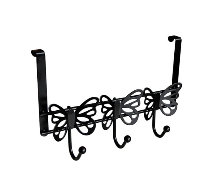Image of Türgarderobe Butterfly 3 Haken schwarz Garderobenleisten & Garderobenhaken bei Do it + Garden von Migros