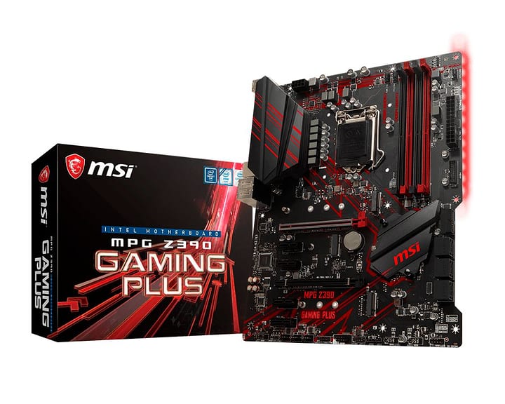MSI MPG Z390 GAMING PLUS Mainboard MPG Z390 GAMING PLUS Mainboard MSI 785300139913 Bild Nr. 1