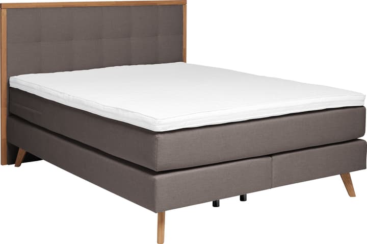HASENA PRONTO Boxspringbett PRONTO Boxspringbett HASENA 403543800000 Grösse B: 160.0 cm x T: 200.0 cm Farbe Braun Bild Nr. 1