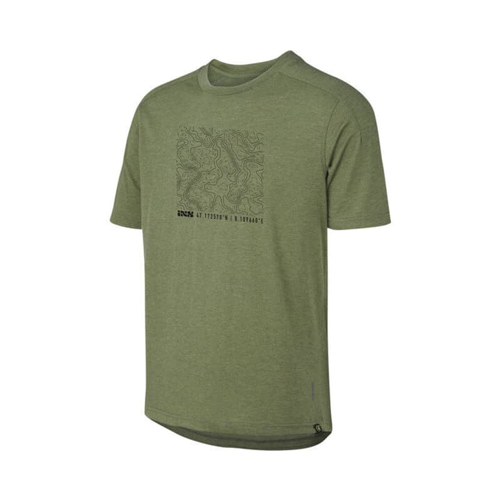 Image of iXS FlowTech contour Bikeshirt khaki