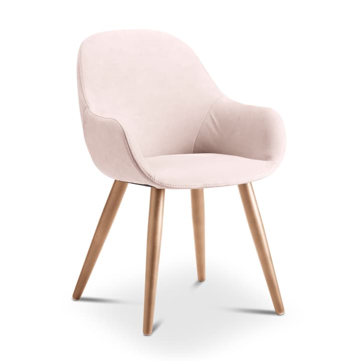LAYLA Sedia Nubuck LAYLA Sedia Nubuck 366028424405 Dimensioni L: 56.0 cm x P: 60.0 cm x A: 84.0 cm Colore Rosa N. figura 1