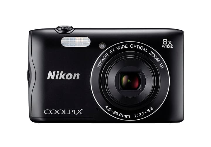 Nikon A300 Kit Kompaktkamera, inkl. Tasche und 8 GB Speicherkarte A300 Kit Kompaktkamera, inkl. Tasche und 8 GB Speicherkarte Nikon 793423100000 Bild Nr. 1