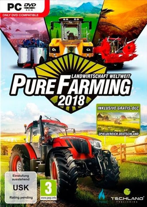 PC - Pure Farming 2018 Day One Edition (I) Box PC - Pure Farming 2018 Day One Edition (I) Box 785300131613 N. figura 1