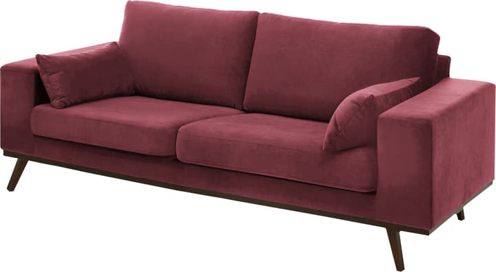 MORITZ Canapé 2.5 places MORITZ Canapé 2.5 places 405741925334 Couleur Bordeaux Dimensions L: 218.0 cm x P: 90.0 cm x H: 81.0 cm Photo no. 1