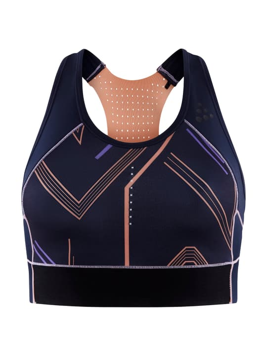 Image of Craft Pro Charge Blocket Sport Top Sport-BH kohle