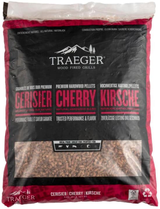 Traeger Pellet per griglia Cherry Pellets 9 kg