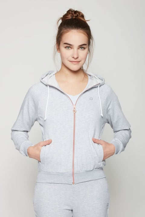 Image of Perform W Sweat jacket Trainingsjacke hellgrau bei Migros SportXX