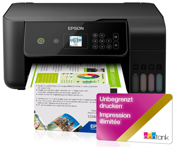 Epson EcoTank ET-2720 Unlimited Imprimante multifonction EcoTank ET-2720 Unlimited Imprimante multifonction Epson 785300149662 Photo no. 1