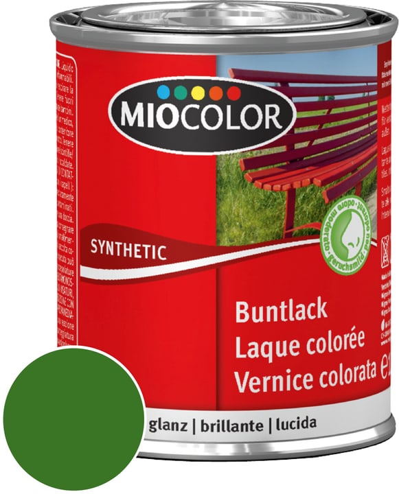 Image of Miocolor Synthetic Buntlack glanz Laubgrün 375 ml bei Do it + Garden von Migros