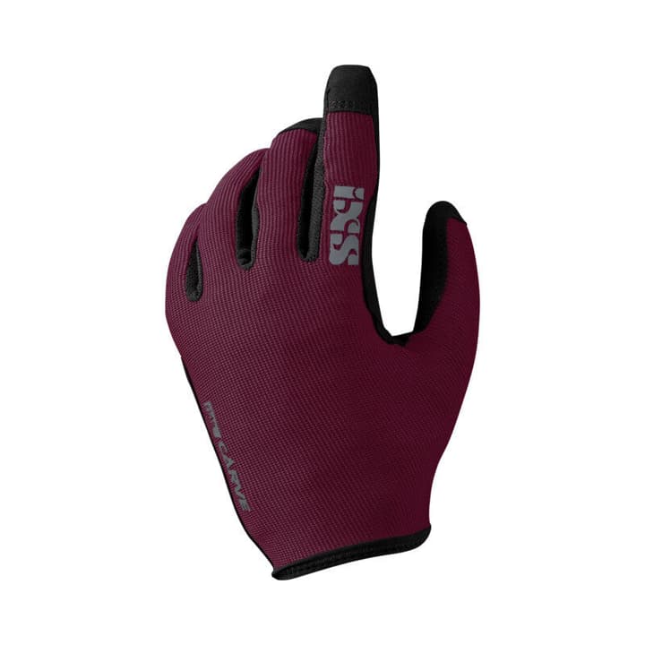 Image of iXS Carve Bike-Handschuhe bordeaux