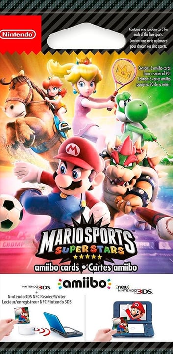 Amiibo - Mario Sports Superstars 5 Cartes Box Amiibo - Mario Sports Superstars 5 Cartes Box 785300121796 Photo no. 1