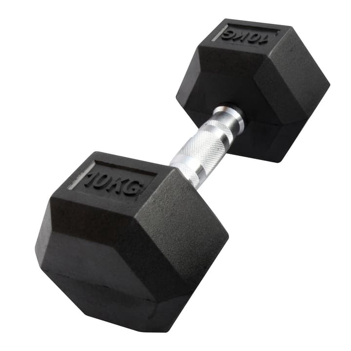 Image of GladiatorFit Sechseckige Hantel aus Gummi Hanteln