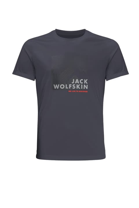 Image of Jack Wolfskin Hiking Trekkingshirt dunkelgrau bei Migros SportXX