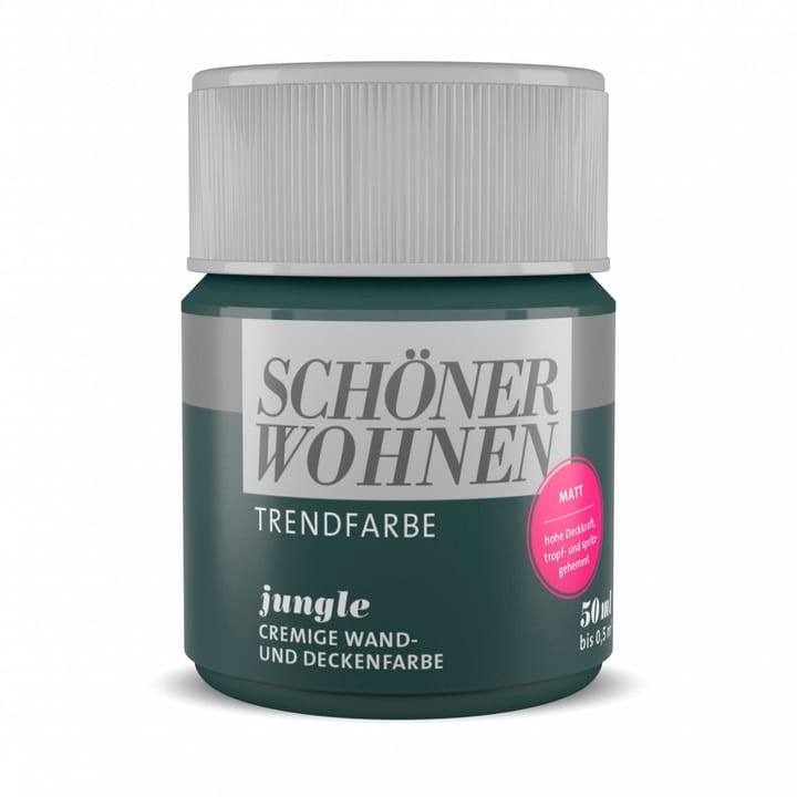 Image of Schöner Wohnen Trendfarbe Matt Tester Jungle 50 ml Wandfarbe bei Do it + Garden von Migros