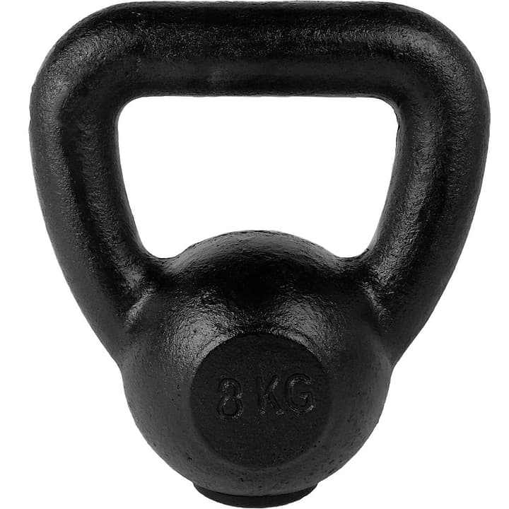 Image of Tunturi Gusseisen Kettlebell mit Gummi Boden 8 kg Kettlebell bei Migros SportXX