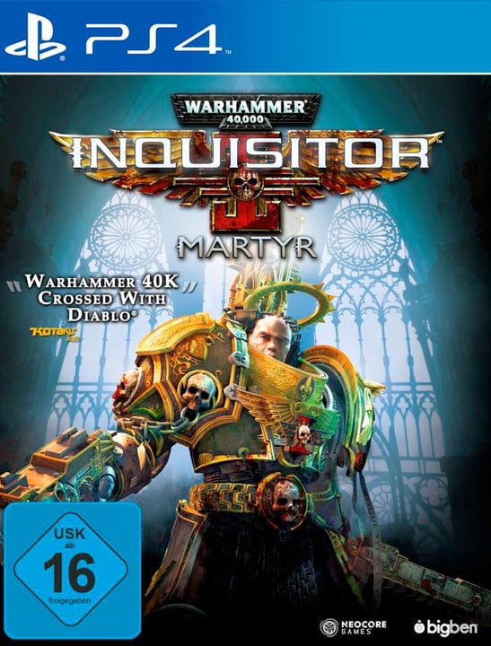 PS4 - Warhammer 40.000 Inquisitor Martyr Fisico (Box) PS4 - Warhammer 40.000 Inquisitor Martyr Fisico (Box) 785300132918 N. figura 1