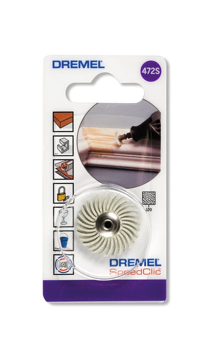 Image of Dremel SC Feinschleifbürste K120 (472S) Zubehör Schleifen bei Do it + Garden von Migros