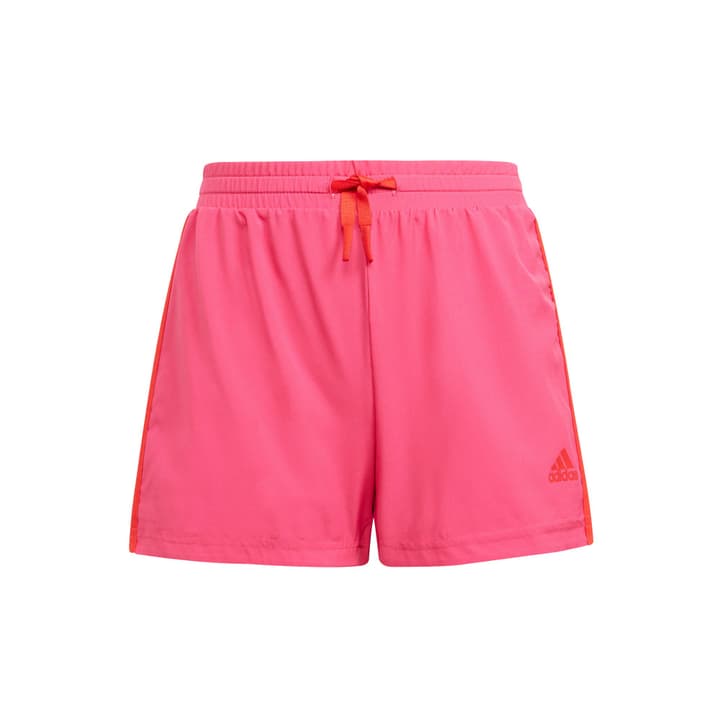 Image of Adidas Designed To Move 3-Streifen Shorts Fitnessshorts pink