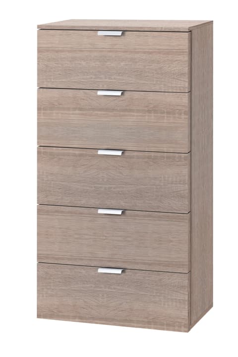 ORSON Cassettone ORSON Cassettone 404482400000 Dimensioni L: 50.0 cm x P: 42.0 cm x A: 100.0 cm Colore Quercia N. figura 1