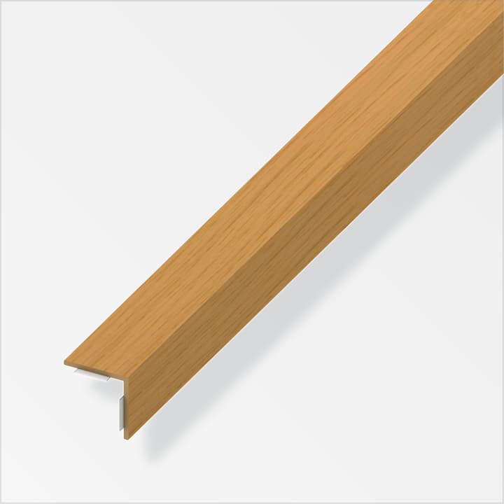 alfer Winkel-Profil gleichschenklig 1 x 20 x 20 mm PVC eiche 1 m sk Winkel-Profil gleichschenklig 1 x 20 x 20 mm PVC eiche 1 m sk alfer 605140900000 Bild Nr. 1