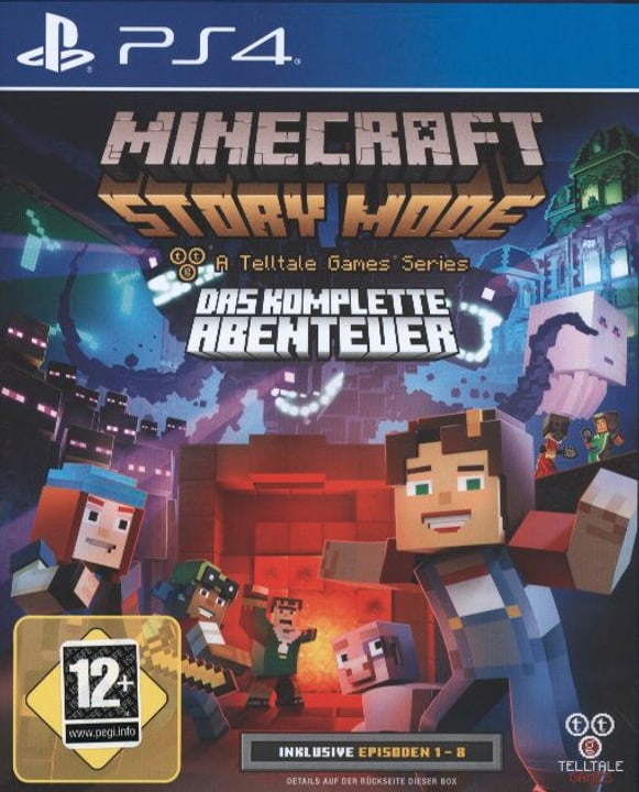 PS4 - Minecraft: Story Mode - Das komplette Abenteuer PS4 - Minecraft: Story Mode - Das komplette Abenteuer 785300121782 N. figura 1