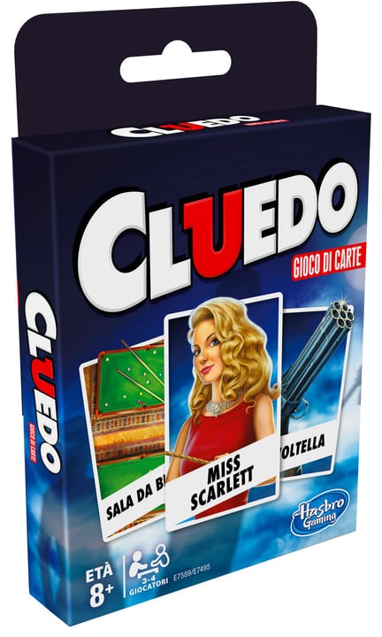 Cluedo Gioco di Carte (IT) Cluedo Gioco di Carte (IT) 748986190200 Photo no. 1