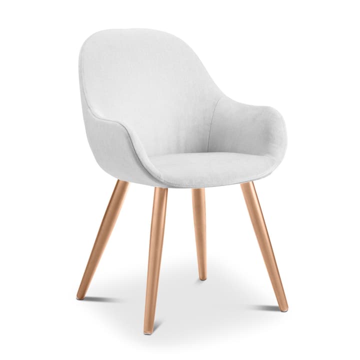 LAYLA Stuhl Evita LAYLA Stuhl Evita 366027708001 Grösse B: 56.0 cm x T: 60.0 cm x H: 84.0 cm Farbe Weiss Bild Nr. 1