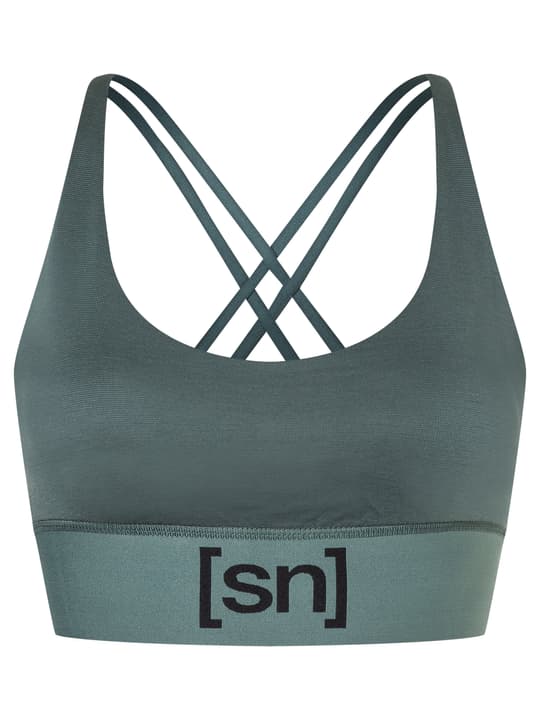 Image of super.natural W Super Top Yogabustier grau bei Migros SportXX