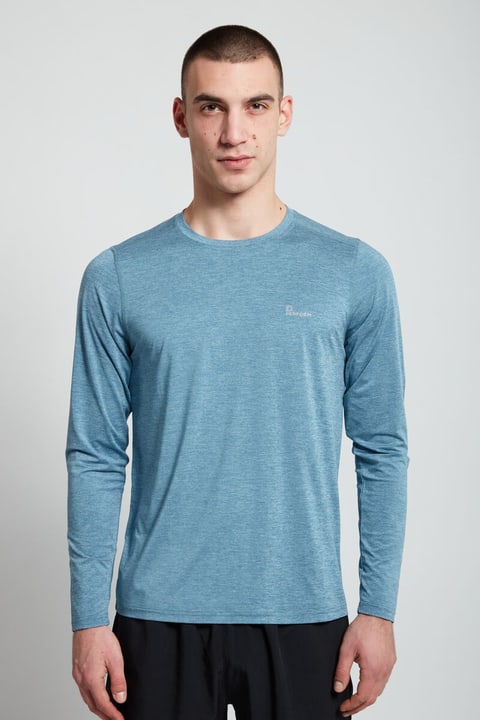 Image of Perform M Longsleeve Fitnessshirt petrol